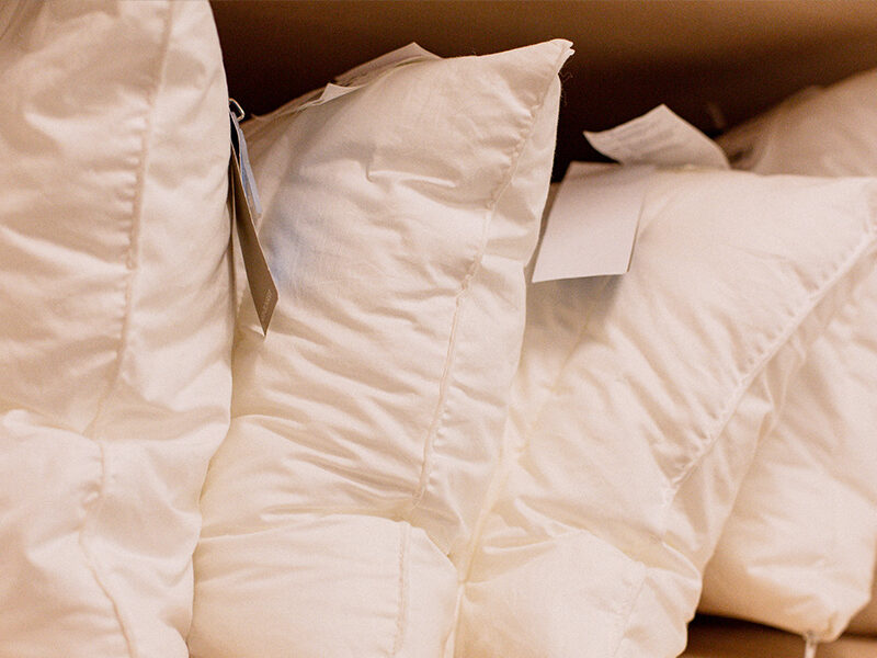 Kissen aus Daunen – Betten Meier