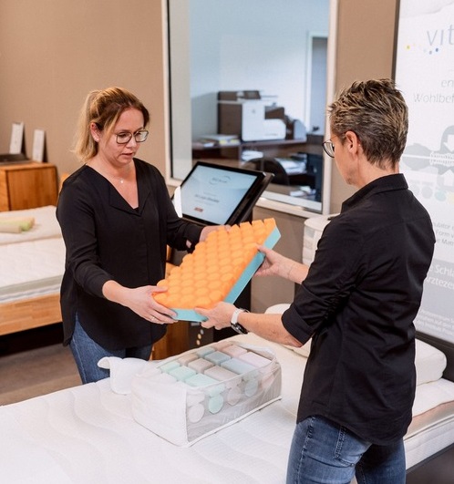 Maßangefertigte ergonomische Matratze - Betten Meier