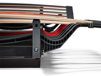 Swissflex Lattenrost selbstregulierend Detailaufnahme