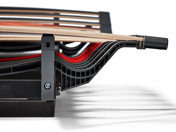 Swissflex Lattenrost selbstregulierend Detailaufnahme